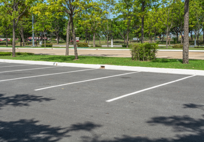 瓜破東5丁目駐車場舗装工事